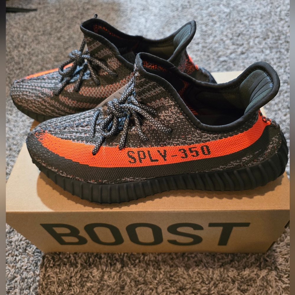 Adidas Yeezy YZY 350 V2 Carbon Beluga Sneakers